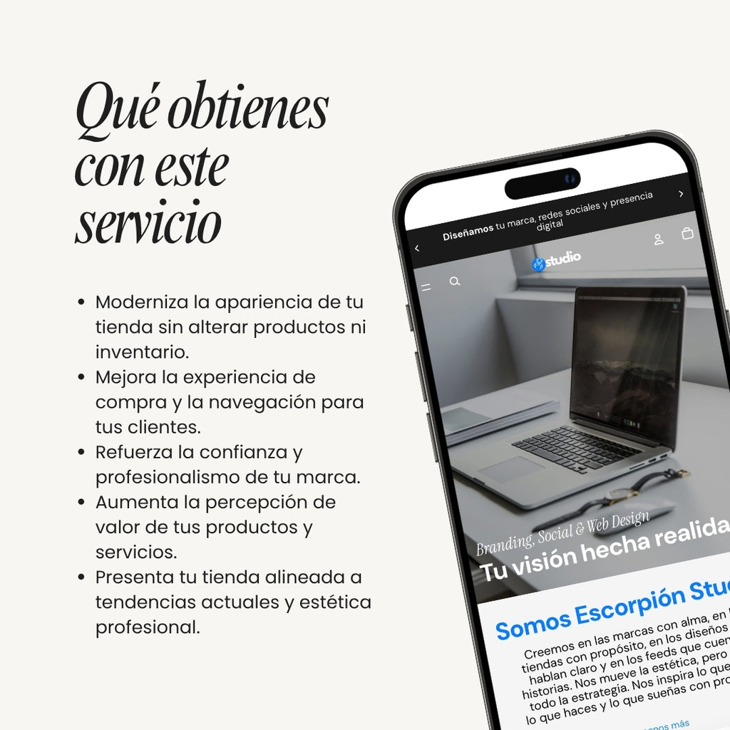 Re-diseño de Tienda Online